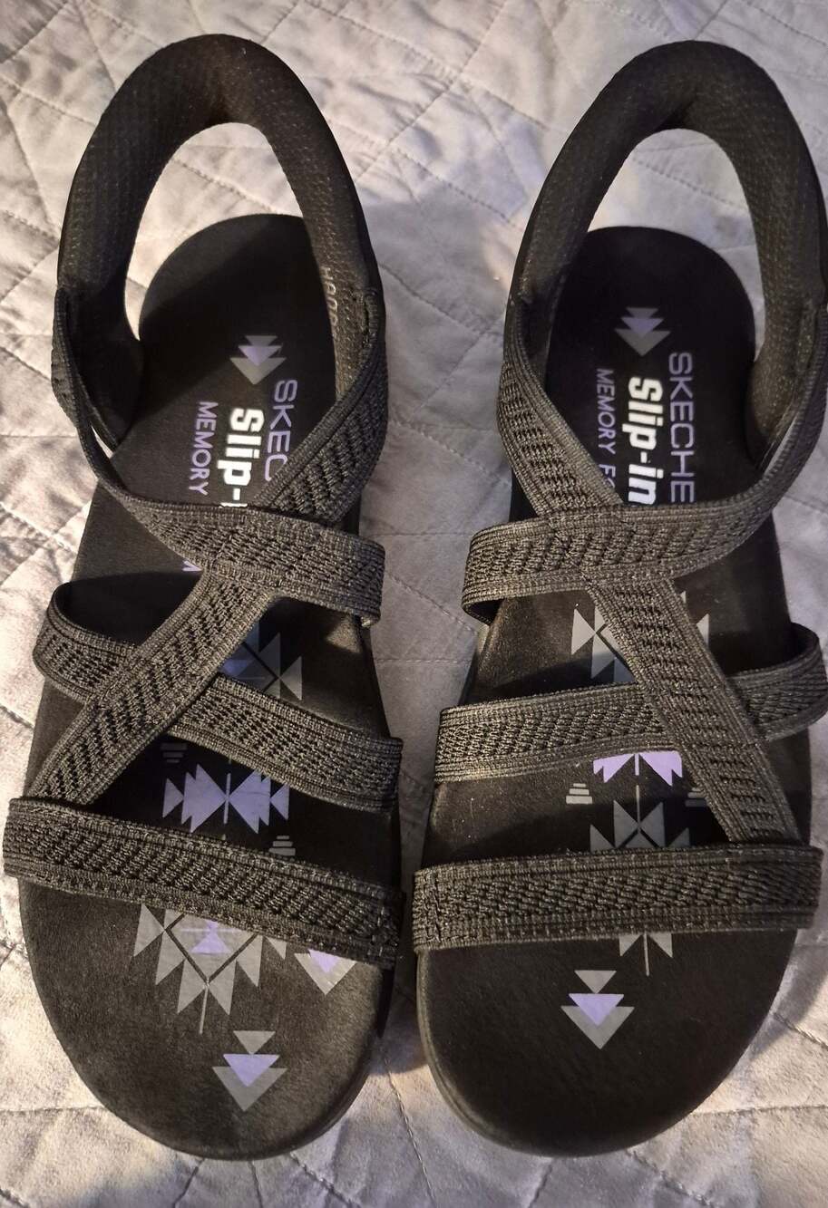 Skechers Hands Free Slip-ins: Reggae Slim - Daily Vibe Women's Sandals